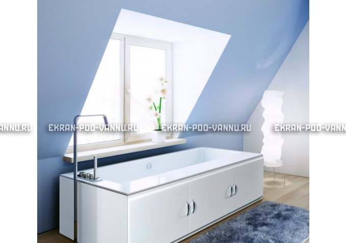 Экран МДФ Alavann 150 см распашной – купить по цене 4225 руб. в интернет-магазине в городе Новокузнецк картинка 2
