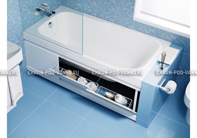 Откидной экран из МДФ Soft Alavann 170 см – купить по цене 9200 руб. в интернет-магазине в городе Новокузнецк картинка 1