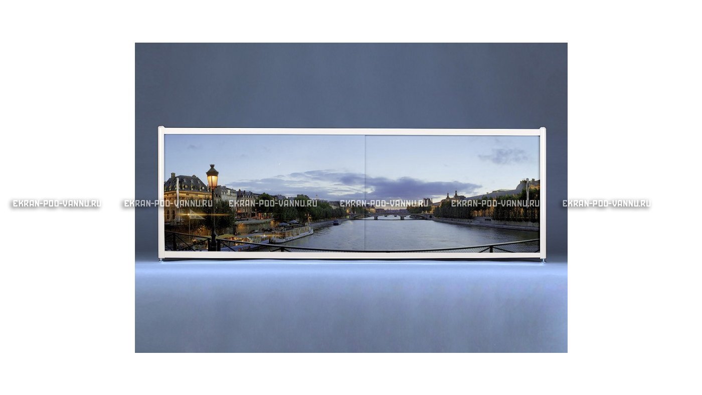 Раздвижной ФОТО экран - Evening city – купить по цене 8500 руб. в интернет-магазине в городе Новокузнецк картинка 6