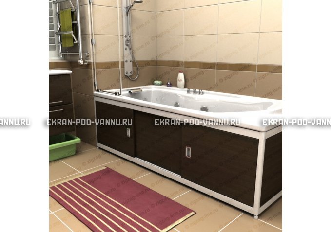 Экран из МДФ EMMY Монро 130 в алюминиевой раме – купить по цене 6750 руб. в интернет-магазине в городе Новокузнецк картинка 15