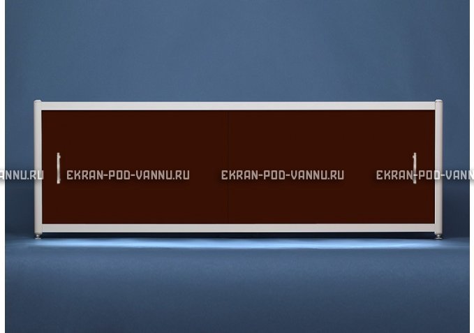 Раздвижной экран EUROPLEX Комфорт шоколад – купить по цене 6750 руб. в интернет-магазине в городе Новокузнецк картинка 1