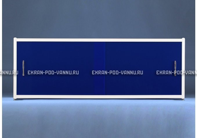 Торцевой экран EUROPLEX Комфорт синий – купить по цене 8180 руб. в интернет-магазине в городе Новокузнецк картинка 2