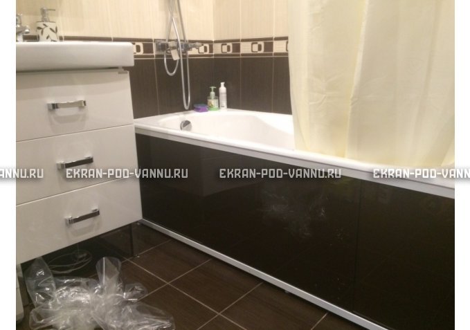 Раздвижной экран EUROPLEX Комфорт шоколад – купить по цене 6750 руб. в интернет-магазине в городе Новокузнецк картинка 3