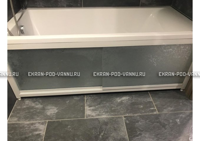 Раздвижной экран EUROPLEX Роликс Серебро – купить по цене 12500 руб. в интернет-магазине в городе Новокузнецк картинка 4