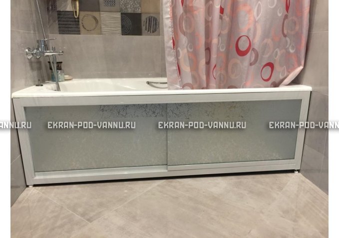 Раздвижной экран EUROPLEX Роликс Серебро – купить по цене 12500 руб. в интернет-магазине в городе Новокузнецк картинка 1