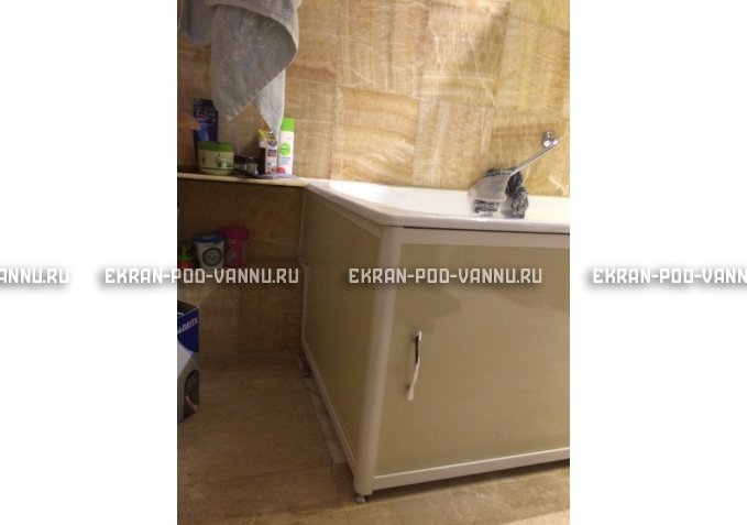 Экран раздвижной EUROPLEX Комфорт слоновая кость – купить по цене 6250 руб. в интернет-магазине в городе Новокузнецк картинка 4