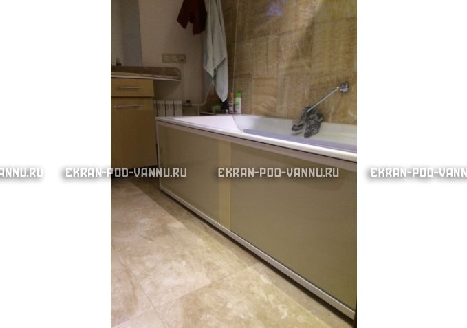 Экран раздвижной EUROPLEX Комфорт слоновая кость – купить по цене 6250 руб. в интернет-магазине в городе Новокузнецк картинка 3