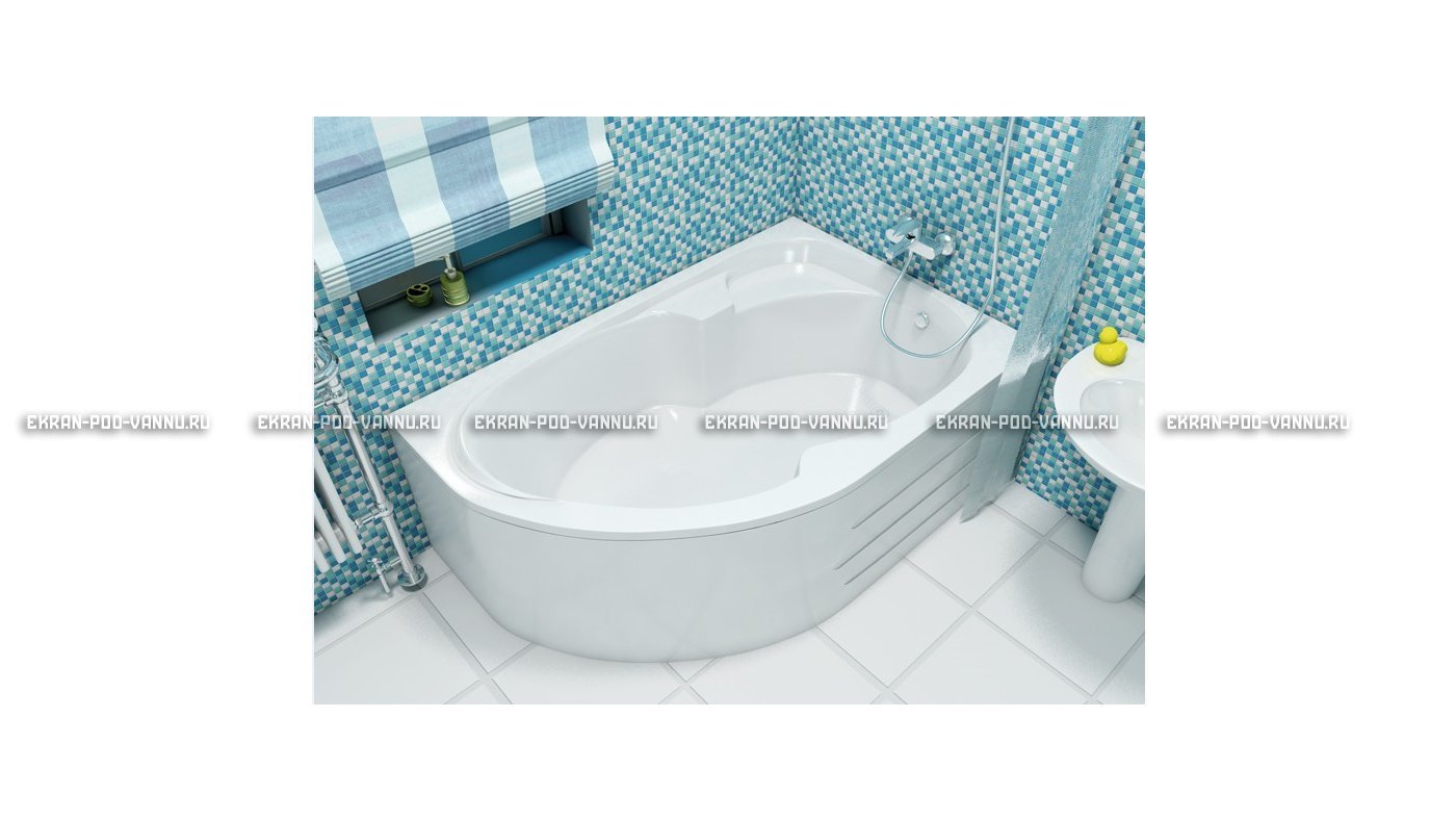 Акриловая ванна Relisan Sofi 170x105 – купить по цене 23480 руб. в интернет-магазине в городе Новокузнецк картинка 10