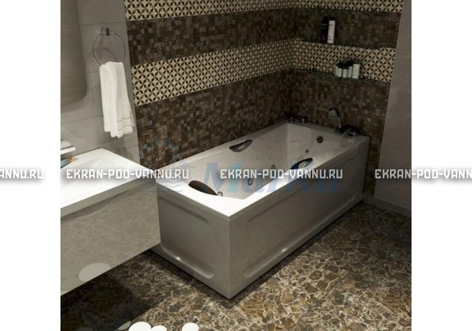 Акриловая ванна 1MarKa Agora 170x75 – купить по цене 13330 руб. в интернет-магазине в городе Новокузнецк картинка 5