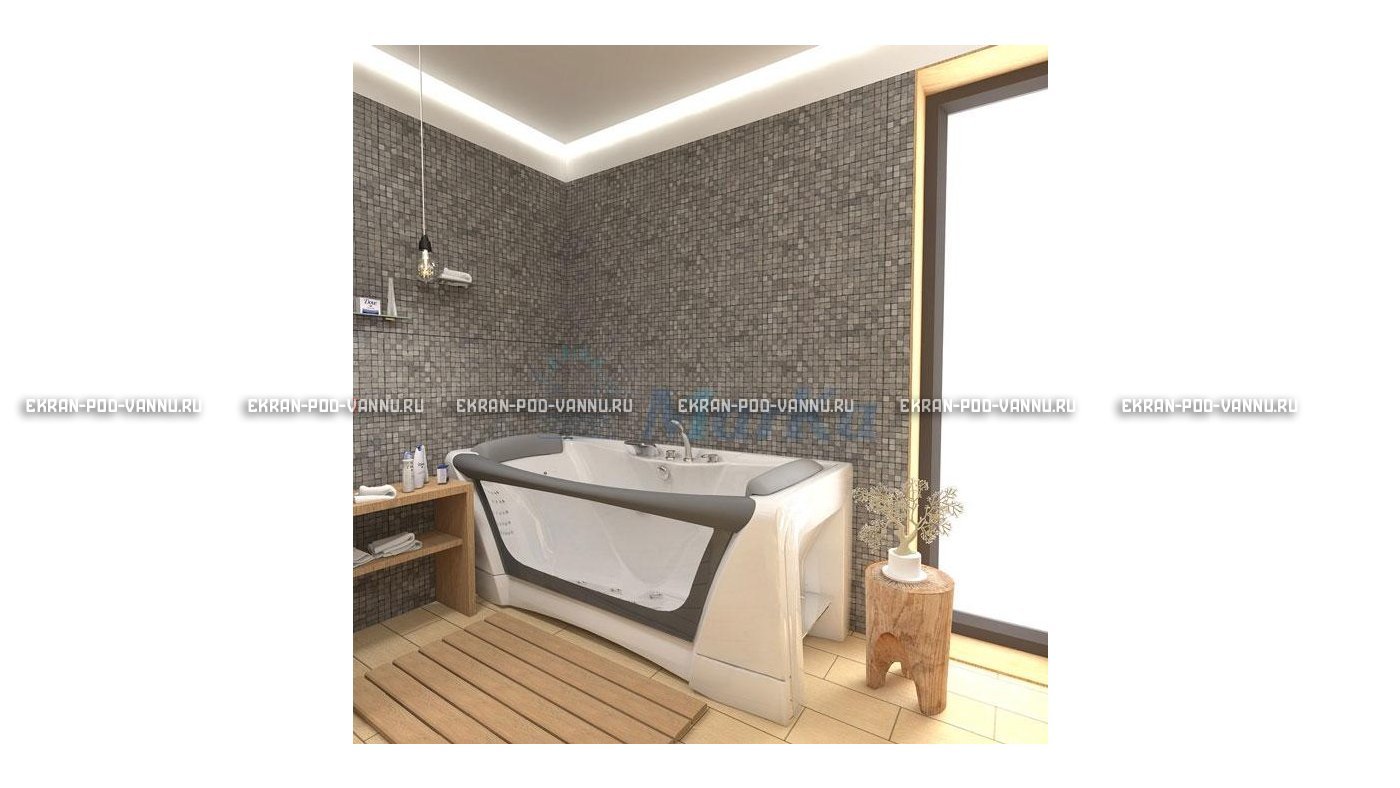 Прозрачная ванна 1MarKa Dolce Vita 180x80 – купить по цене 43200 руб. в интернет-магазине в городе Новокузнецк картинка 23