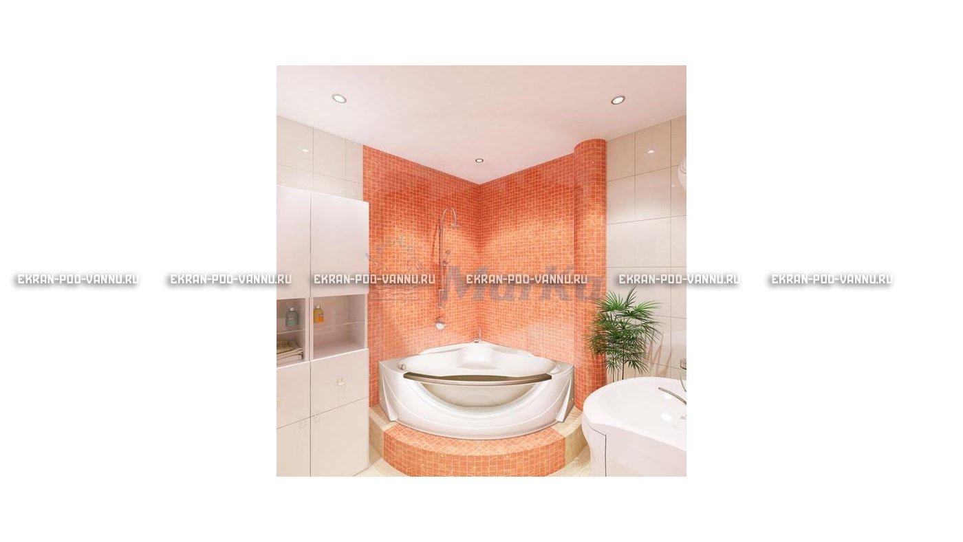 Акриловая ванна 1MarKa Grand Luxe 155х155 – купить по цене 39827 руб. в интернет-магазине в городе Новокузнецк картинка 15