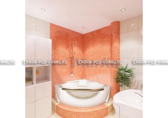 Акриловая ванна 1MarKa Grand Luxe 155х155 – купить по цене 39827 руб. в интернет-магазине в городе Новокузнецк картинка 4