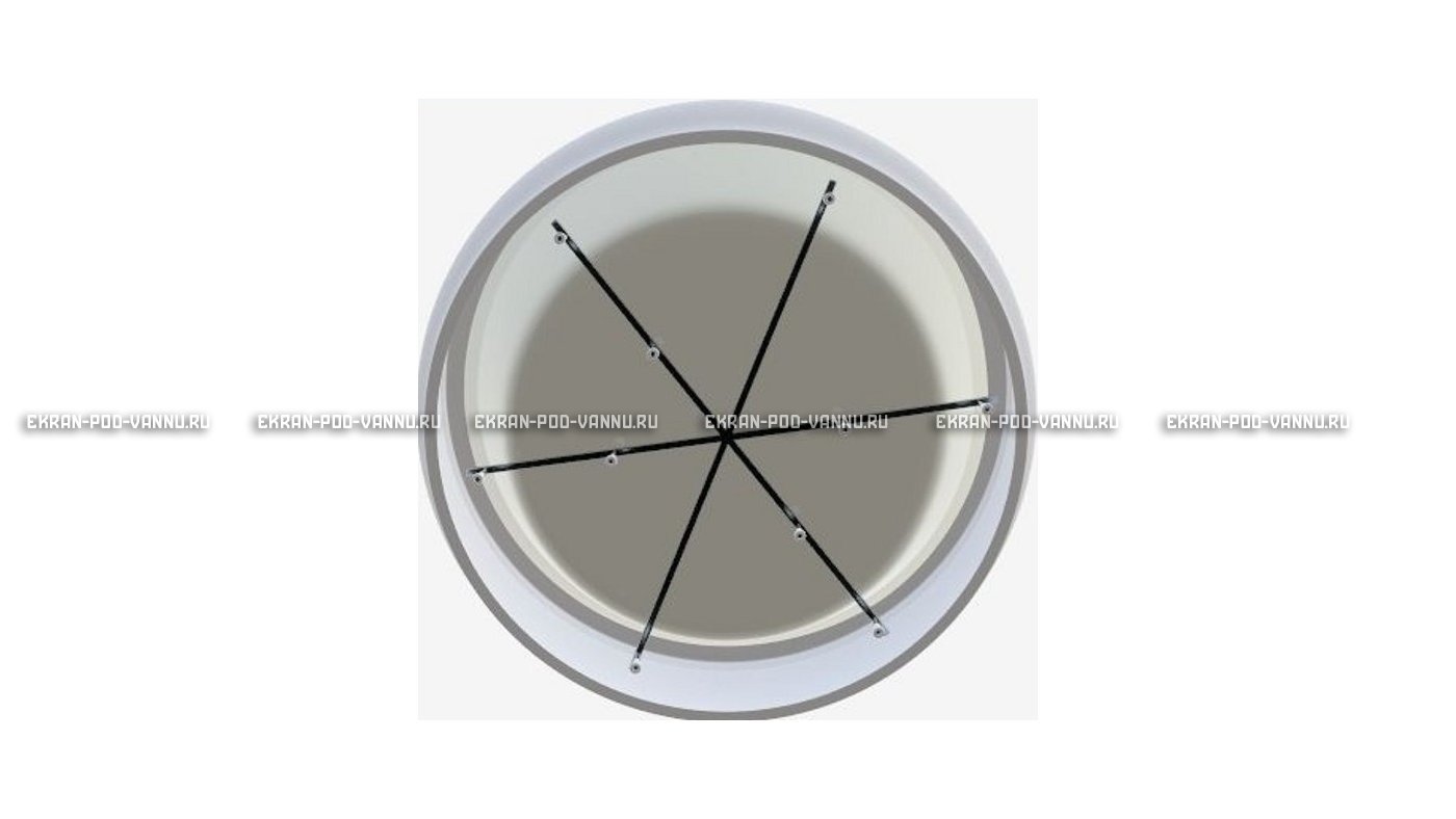 Акриловая ванна 1MarKa Omega 180x180  – купить по цене 42450 руб. в интернет-магазине в городе Новокузнецк картинка 12