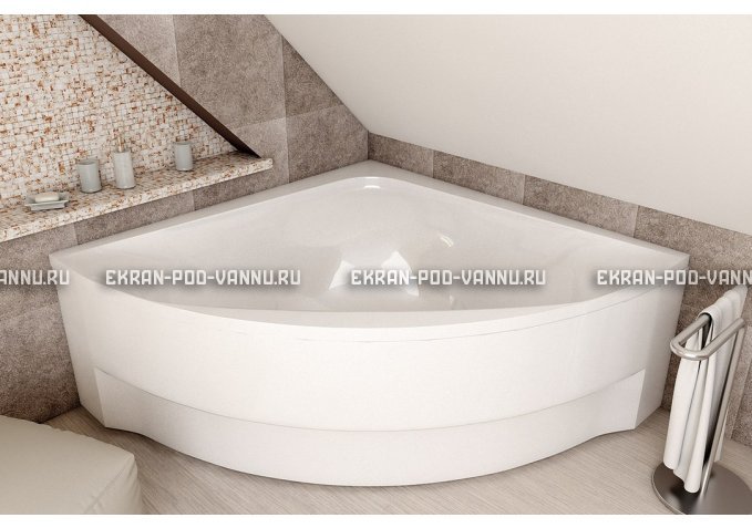 Акриловая ванна Vayer Boomerang 140x140 – купить по цене 53070 руб. в интернет-магазине в городе Новокузнецк картинка 1