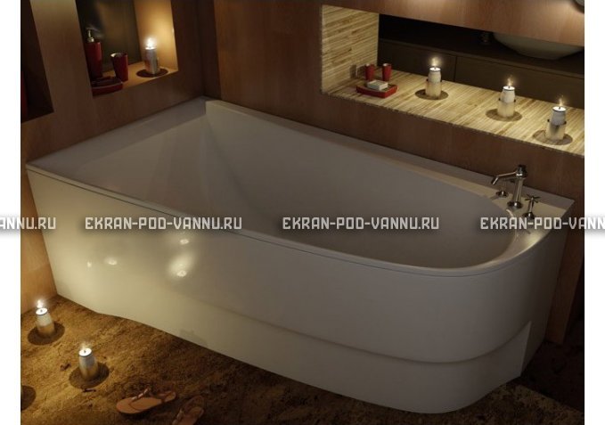 Акриловая ванна Vayer Boomerang 180x100 – купить по цене 53030 руб. в интернет-магазине в городе Новокузнецк картинка 3