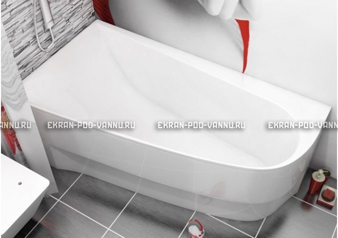 Акриловая ванна Vayer Boomerang 180x80 – купить по цене 43210 руб. в интернет-магазине в городе Новокузнецк картинка 5