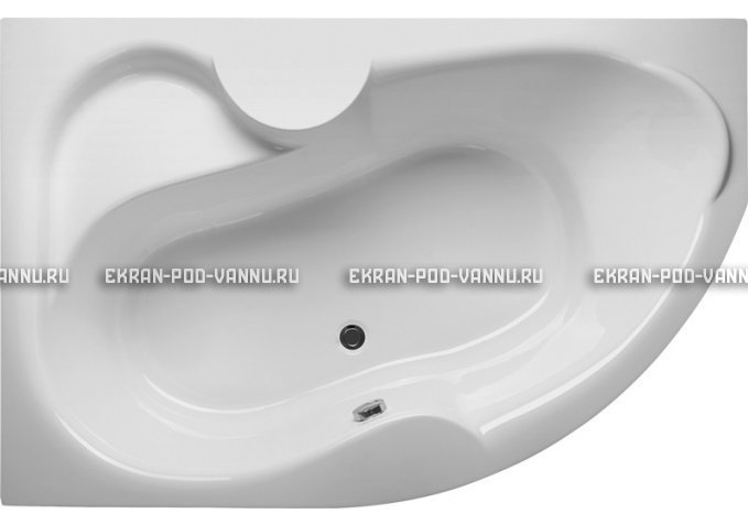 Акриловая ванна Vayer Azalia 170x105 – купить по цене 28800 руб. в интернет-магазине в городе Новокузнецк картинка 2