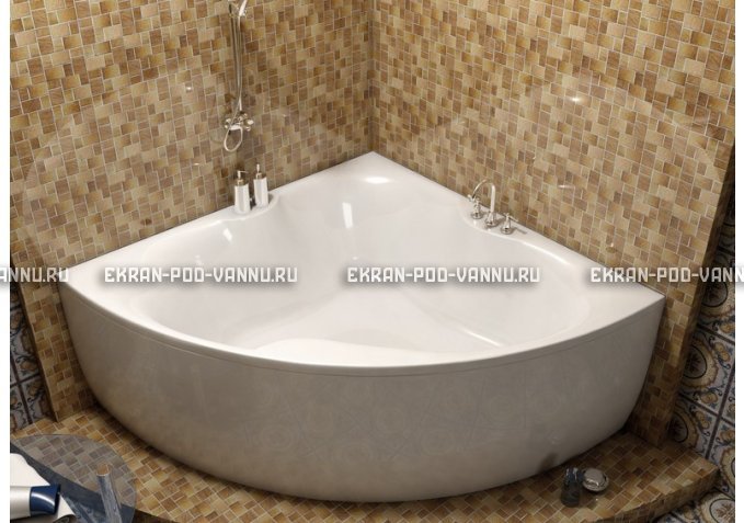 Акриловая ванна Vayer Iryda 150x150 – купить по цене 39550 руб. в интернет-магазине в городе Новокузнецк картинка 1