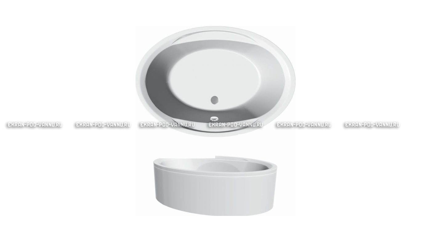 Акриловая ванна Vayer Opal 180x120 – купить по цене 33850 руб. в интернет-магазине в городе Новокузнецк картинка 12