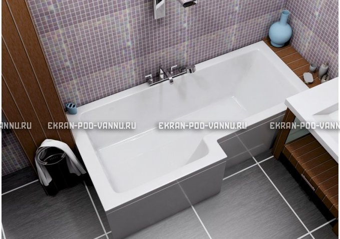 Акриловая ванна Vayer Options 170х70/85 – купить по цене 24110 руб. в интернет-магазине в городе Новокузнецк картинка 1