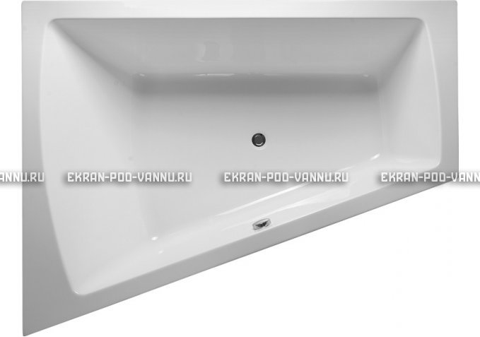 Акриловая ванна Vayer Trinitiy 170x130 – купить по цене 32590 руб. в интернет-магазине в городе Новокузнецк картинка 2
