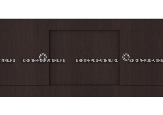 Экран под ванну купе VOD-OK 1500 венге – купить по цене 5390 руб. в интернет-магазине в городе Новокузнецк картинка 2
