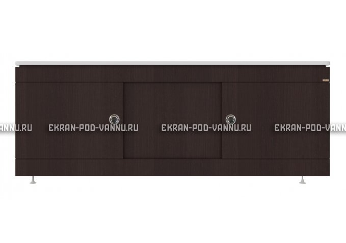 Экран под ванну купе VOD-OK 1500 венге – купить по цене 5390 руб. в интернет-магазине в городе Новокузнецк картинка 1