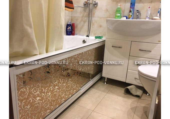 Раздвижной экран EUROPLEX Роликс Золото – купить по цене 12500 руб. в интернет-магазине в городе Новокузнецк картинка 1