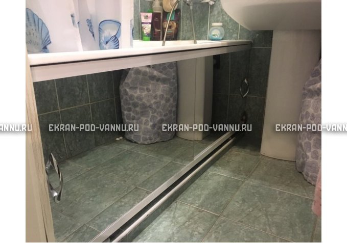 Зеркальный экран под трубы EUROPLEX Универсал – купить по цене 8500 руб. в интернет-магазине в городе Новокузнецк картинка 1