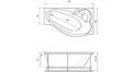 Акриловая ванна Relisan Isabella 170x90x60 – купить по цене 24130 руб. в интернет-магазине в городе Новокузнецк картинка 17