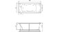 Акриловая ванна Relisan Loara 180x80 – купить по цене 23580 руб. в интернет-магазине в городе Новокузнецк картинка 8