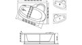 Акриловая ванна Relisan Ariadna 145x95 – купить по цене 23500 руб. в интернет-магазине в городе Новокузнецк картинка 13