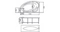 Акриловая ванна 1MarKa Julianna 170x100 – купить по цене 21320 руб. в интернет-магазине в городе Новокузнецк картинка 13