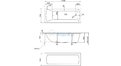 Акриловая ванна 1MarKa Modern 130x70 – купить по цене 8620 руб. в интернет-магазине в городе Новокузнецк картинка 21
