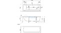 Акриловая ванна 1MarKa Modern 160x70 – купить по цене 9410 руб. в интернет-магазине в городе Новокузнецк картинка 21